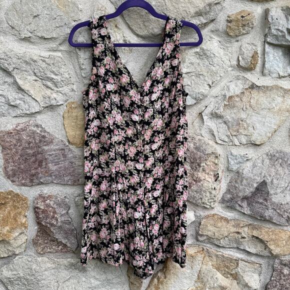 Vintage 90s grunge floral romper live life by sanctuary size small - Picture 7 of 7